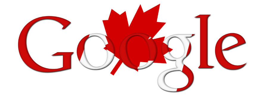 Google Doodle from Canada Day 2010